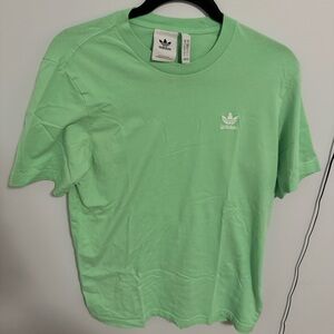 adidas Original’s Adicolor Trefoil Essentials Tee - Glory Mint H34633